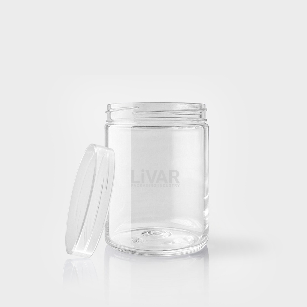 Livar Cylinder PET Jar 600ml