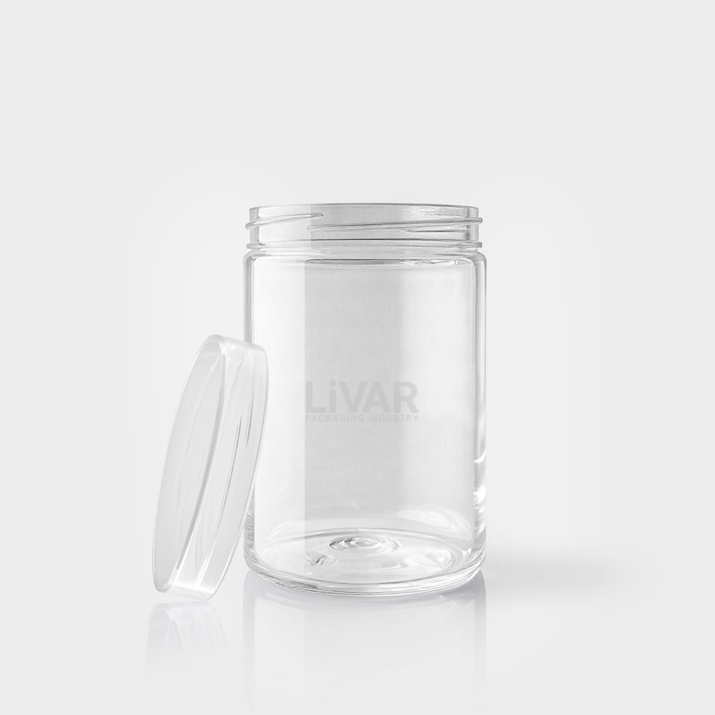 Livar Cylinder PET Jar 650ml