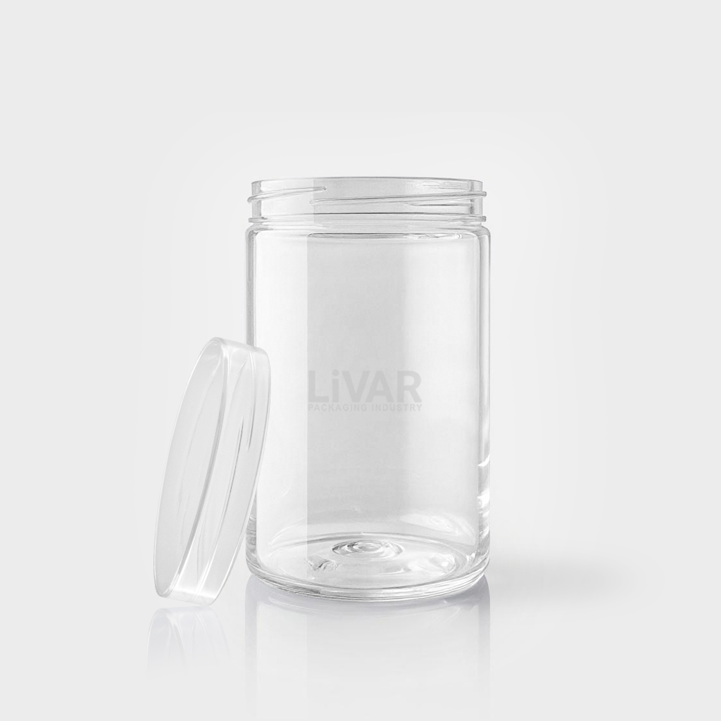 Livar Cylinder PET Jar 850ml
