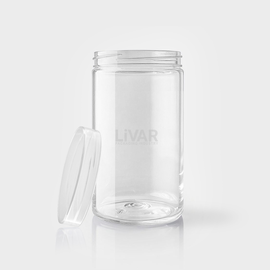 Livar Cylinder PET Jar 1150ml