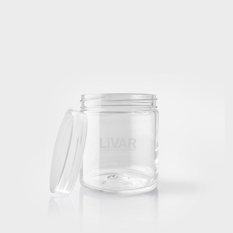 Livar Cylinder PET Jar 460ml